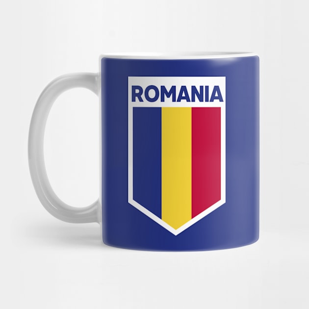 Romania Flag Emblem by SLAG_Creative